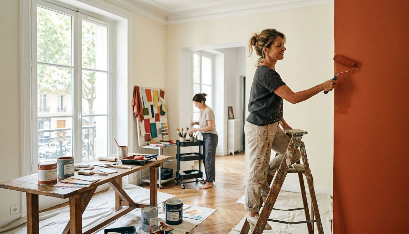 Quand la couleur façonne l’espace : le secret des peintres-décorateurs